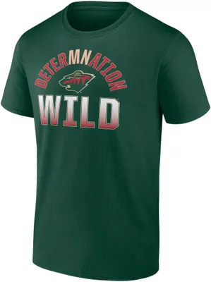 NHL Minnesota Wild Iced Out Green T-Shirt