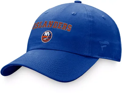 NHL Women's New York Islanders Script Blue Adjustable Dad Hat