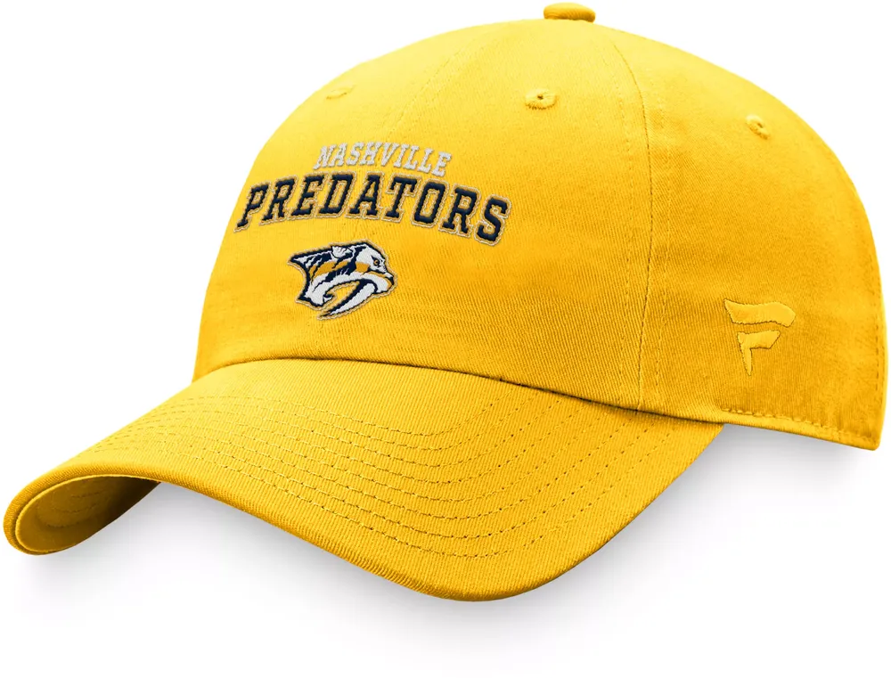 NHL Women's Nashville Predators Script Gold Dad Hat