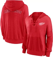 NHL Women's Detroit Red Wings Snow Wash Pullover Hoodie