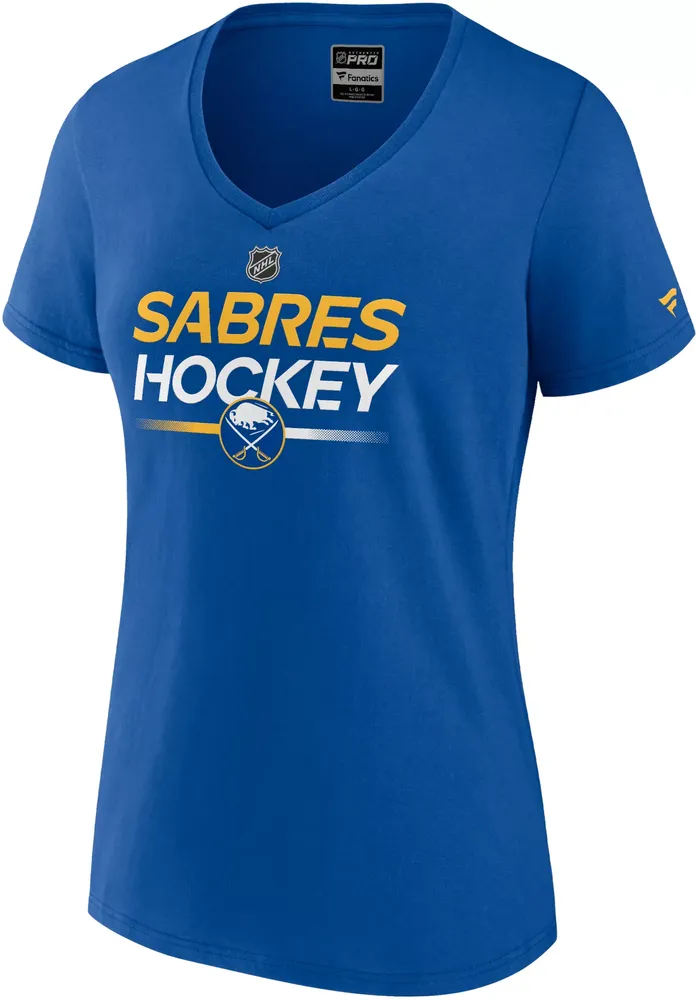 NHL Women's Buffalo Sabres 2023 Authentic Pro Prime Royal T-Shirt