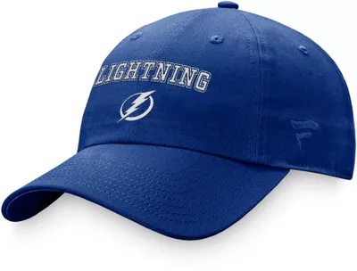 NHL Women's Tampa Bay Lightning Script Blue Dad Hat