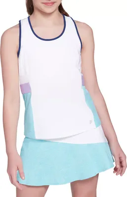 Prince Girls' Fashion Colorblock Tennis Tank Top
