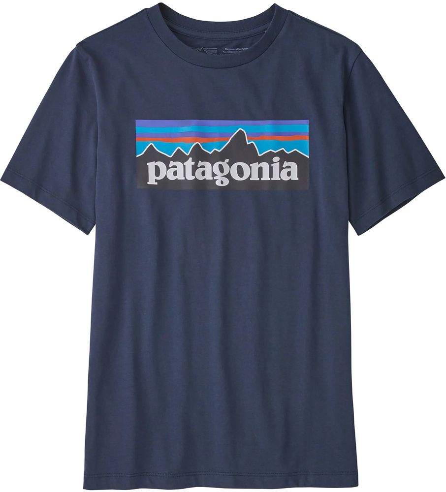 Dick's Sporting Goods Patagonia Regenerative Organic Certified P-6 Logo T-Shirt | Bridge Street Centre