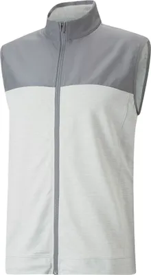 PUMA Men's Cloudspun Colorblock Golf Vest