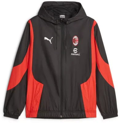 PUMA AC Milan 2023 Anthem Black Jacket