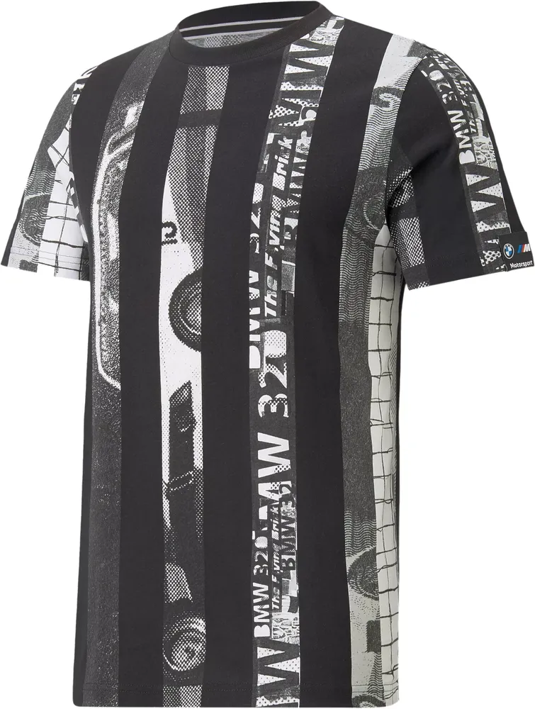 Puma BMW Black Stripe T-Shirt