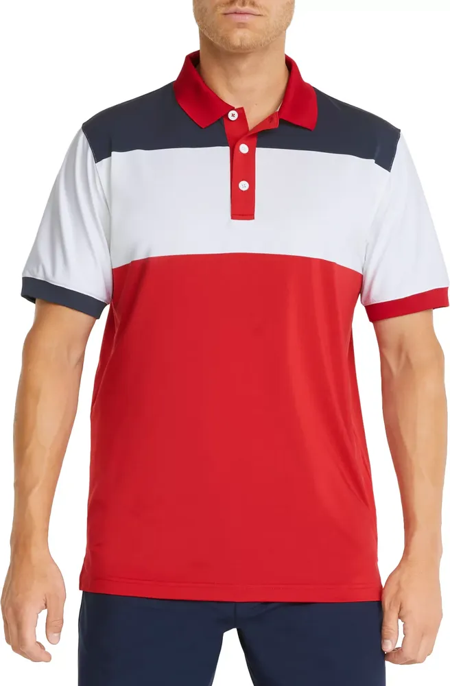 PUMA Men's Volition Colorblock Golf Polo