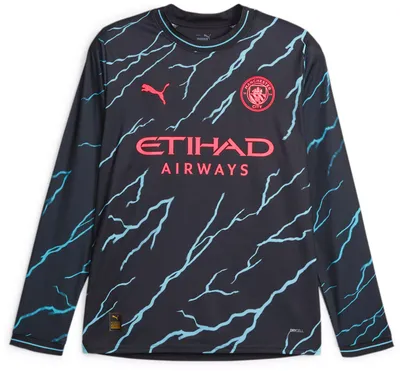 PUMA Manchester City 2023 Third Replica Long Sleeve Jersey