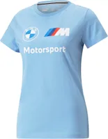 Puma Women's BMW Light Blue Logo T-Shirt