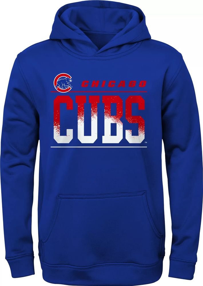 MLB Women's Chicago Cubs Royal Pullover Hoodie