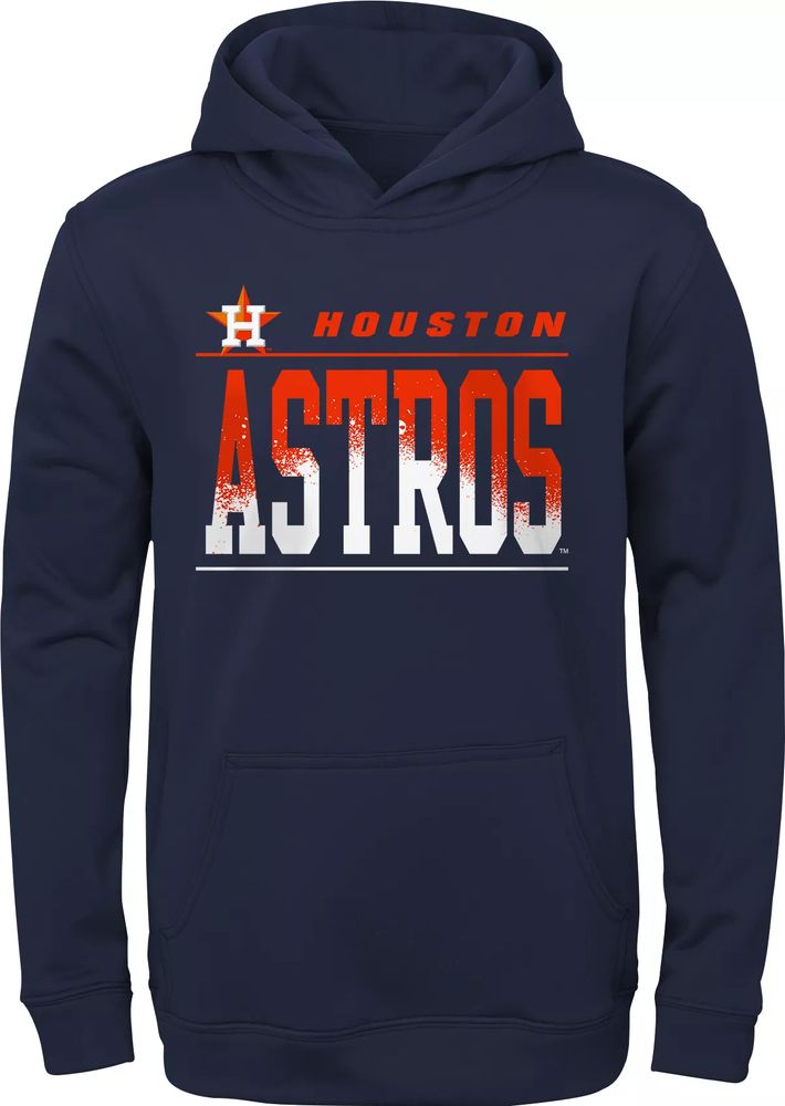 Dick's Sporting Goods MLB Team Apparel Youth Houston Astros Navy Play  Fleece Hoodie