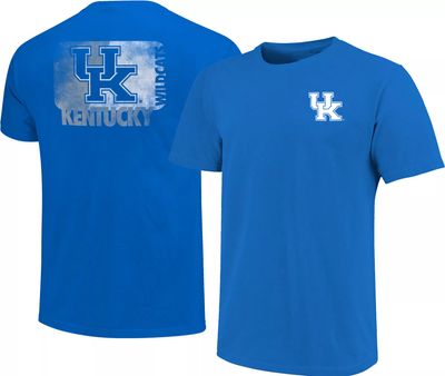 Image One Kentucky Wildcats Blue Split Sign T-Shirt