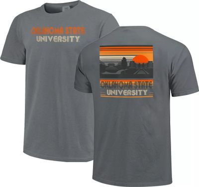 Women's Colosseum Orange/Heathered Gray Oklahoma State Cowboys