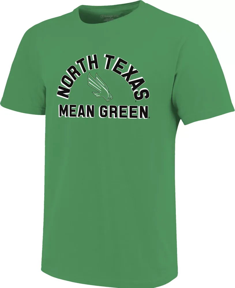 Image One Men's North Texas Mean Green Retro Stack T-Shirt