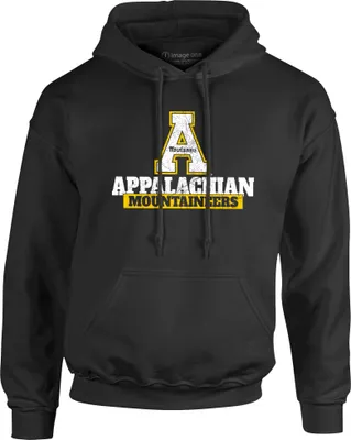 Image One Men's Appalachian State Mountaineers Black School Pride Hoodie