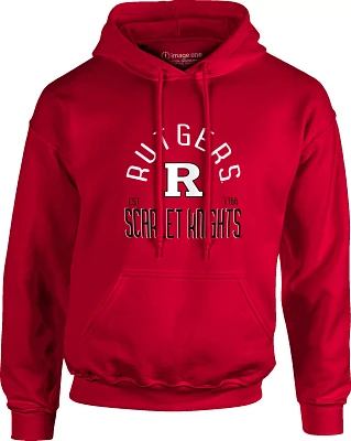 Image One Men's Rutgers Scarlet Knights Scarlet Premium Blend Hoodie