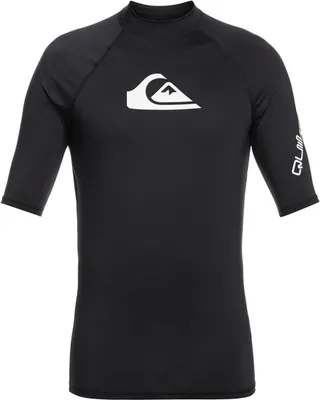 Quiksilver Boys' All Time Short Sleeve UPF 50 Rashguard