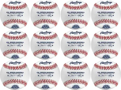 Rawlings RCAL1 Cal Ripken Official League Baseballs - 12 Pack