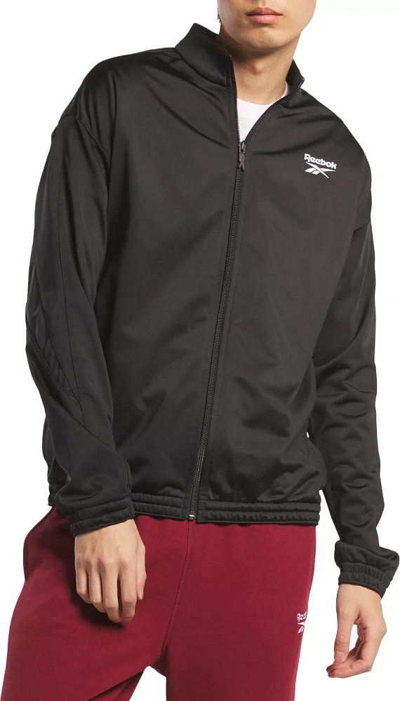 Reebok Men's Identity Vector Knit Track Jacket