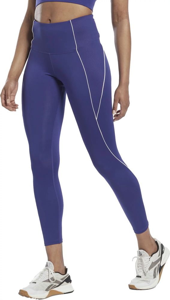 Dick's Sporting Goods Reebok Workout Ready Ribbed High-Rise Leggings | Street Town Centre
