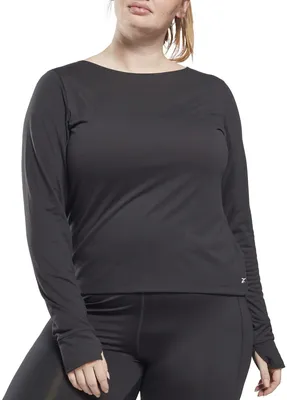 Reebok Women's Workout Ready Supremium Long-Sleeve T-Shirt