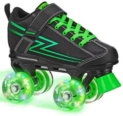 Roller Derby Boys' Blazer Light Up Wheel Roller Skates