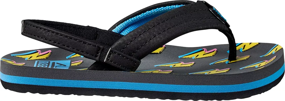 Reef Kids' Little Ahi Bolt Sandals