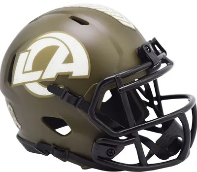 Riddell Los Angeles Rams Salute to Service Speed Mini Helmet