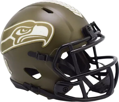 Riddell Seattle Seahawks Salute to Service Speed Mini Helmet