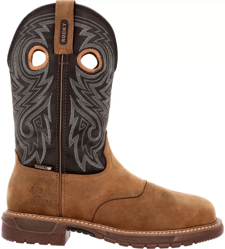 Rocky Men's Original Ride FLX Waterproof Composite Toe Western Boots