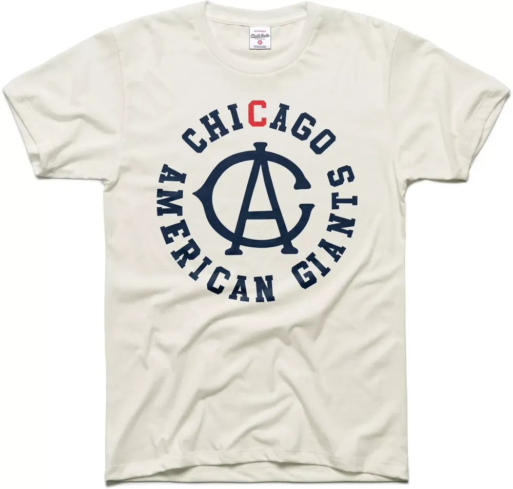 Charlie Hustle Chicago American Giants Museum White T-Shirt