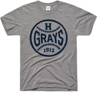 Charlie Hustle Homested Grays Museum Gray T-Shirt