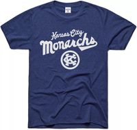 Charlie Hustle Kansas City Monarchs T-Shirt - Grey Small, Men's