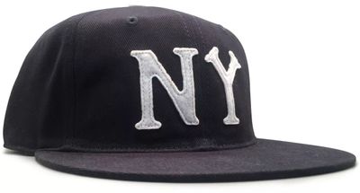 Charlie Hustle New York Black Yankees Museum Navy Adjustable Hat