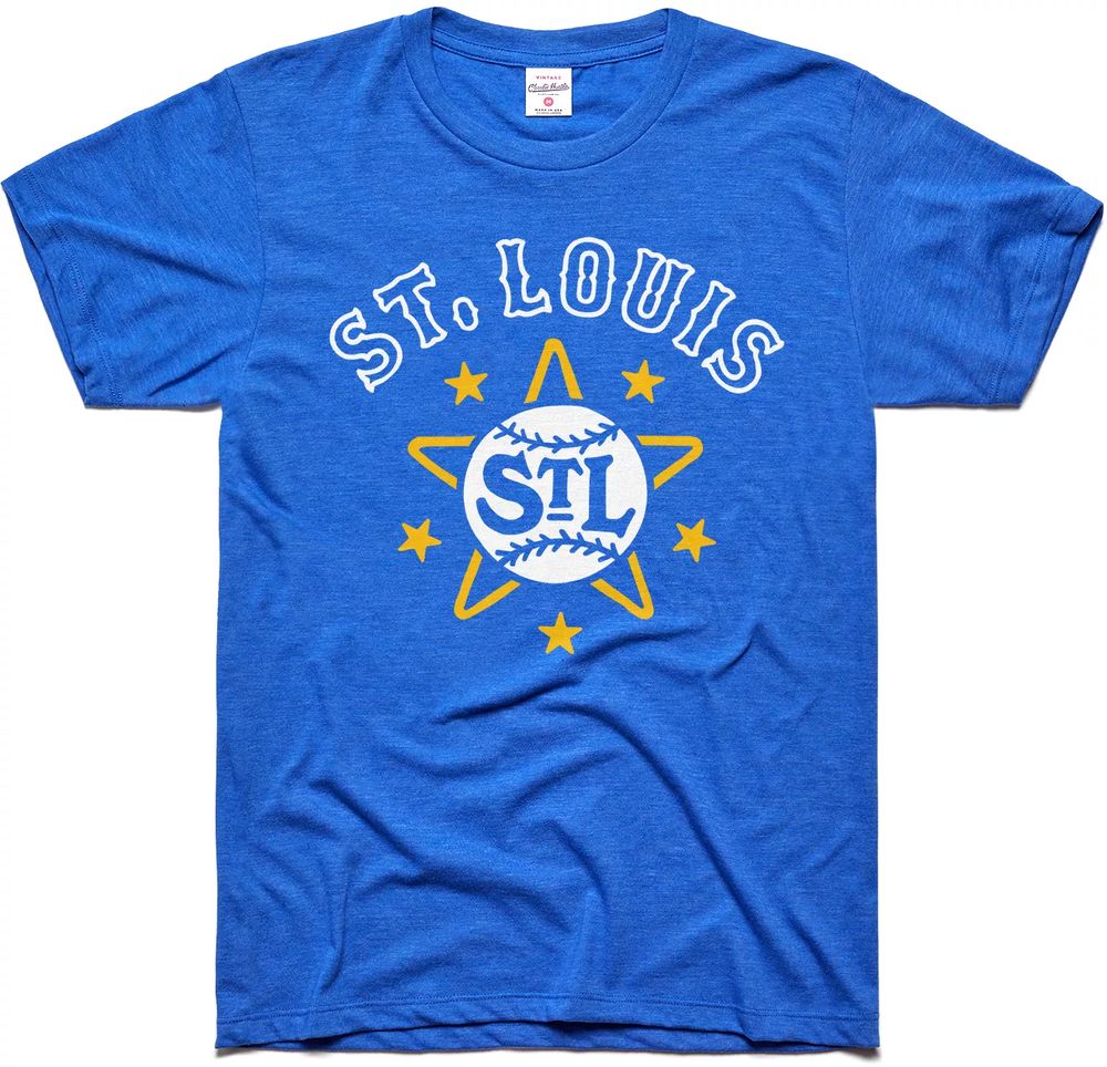 Retro St. Louis Arch Unisex Short Sleeve T-Shirt - Royal