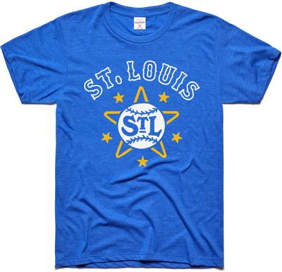 Charlie Hustle St. Louis Stars Museum Royal T-Shirt