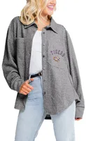 Gameday Couture Women's LSU Tigers Grey Shacket