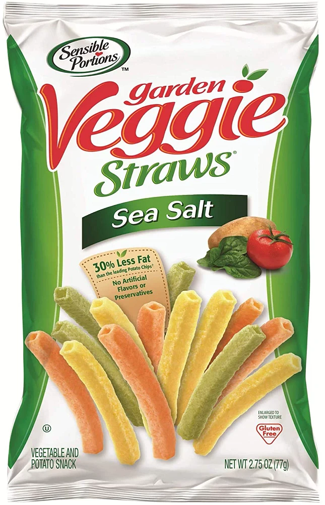 Sensible Portions Garden Veggie Straws – 2.75 oz.