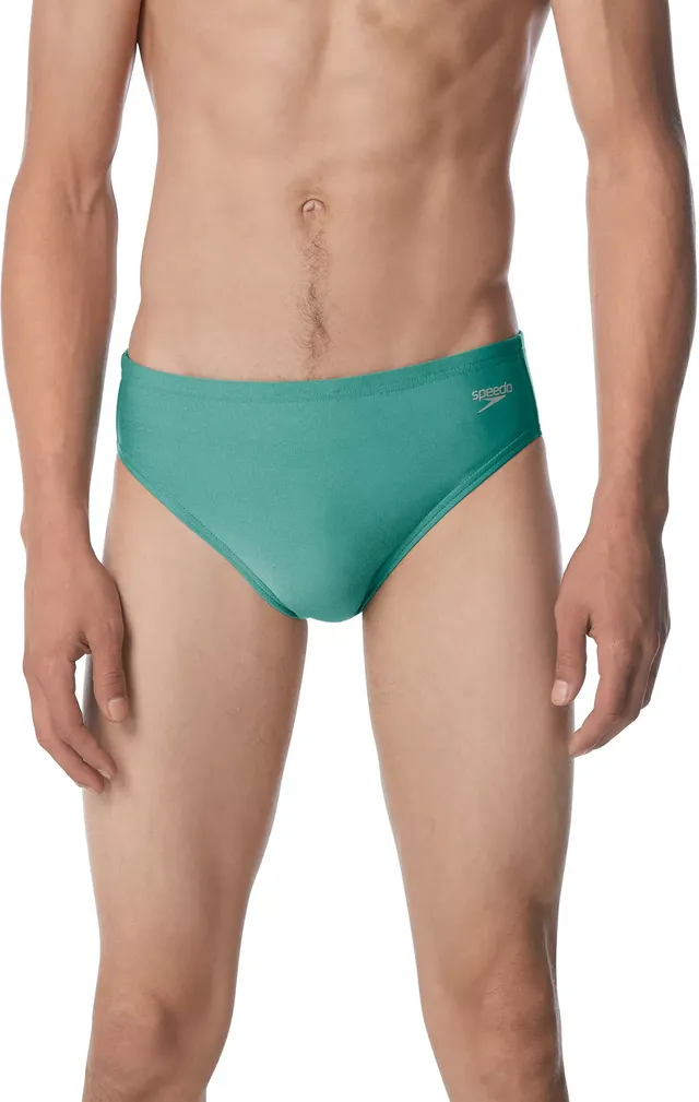 Speedo Men's Solid One Swim Briefs