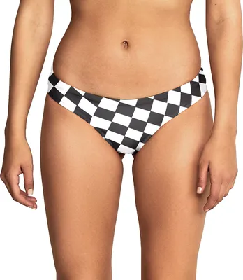 Speedo Women's Printed Cheeky Hipster Bikini Bottoms