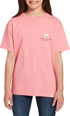 Simply Southern Youth Daisdool Short Sleeve T Shirt
