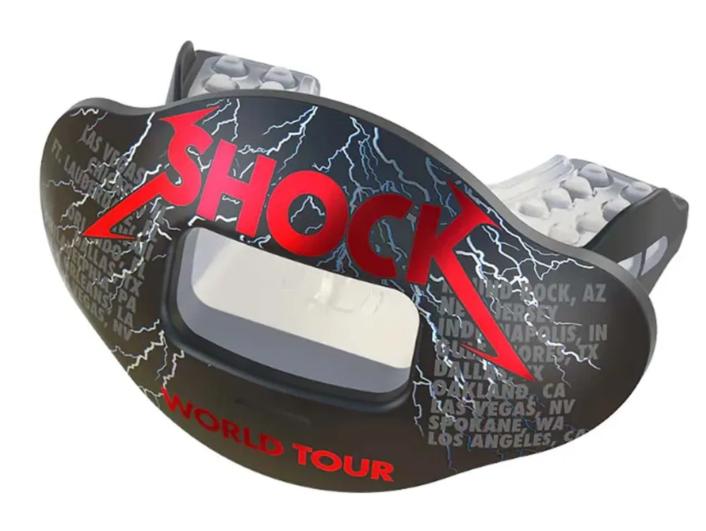 Shock Doctor Chrome World Tour Max Airflow Lip Guard