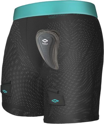 Shock Doctor Women's Loose Hockey Shorts with Pelvic Protector