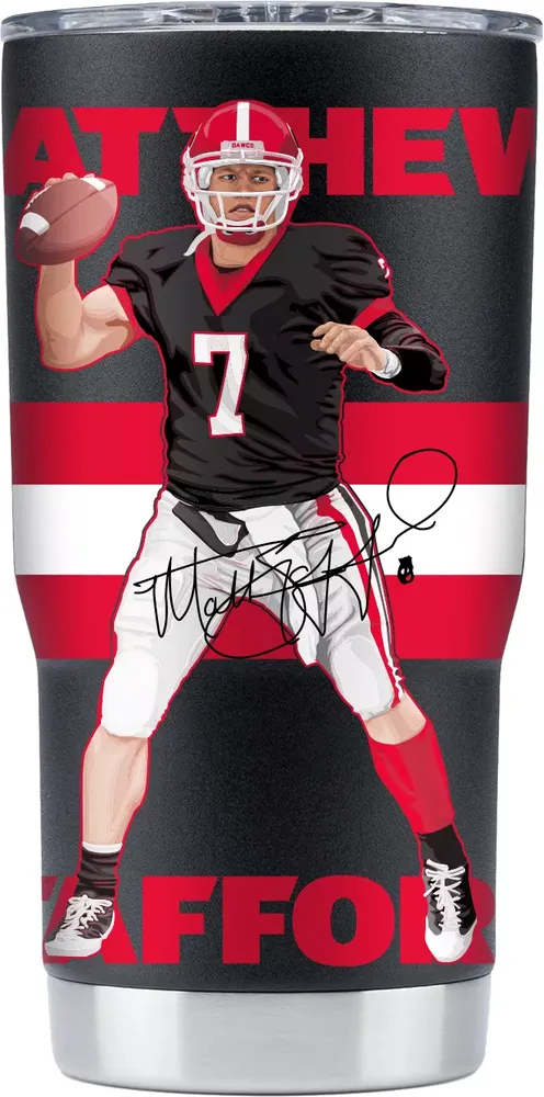 GameTime Sidekicks Georgia Bulldogs Matthew Stafford 20 oz. Tumbler