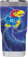 Gametime SideKicks Kansas Jayhawks Stainless Steel 20 oz. Tie-Dye Tumbler