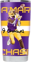 GameTime Sidekicks LSU Tigers Ja'marr Chase 20 oz. Tumbler