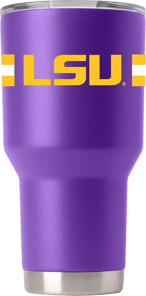 Gametime SideKicks LSU Tigers 30 oz. Striped Tumbler