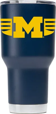 Gametime SideKicks Michigan Wolverines 30 oz. Striped Tumbler