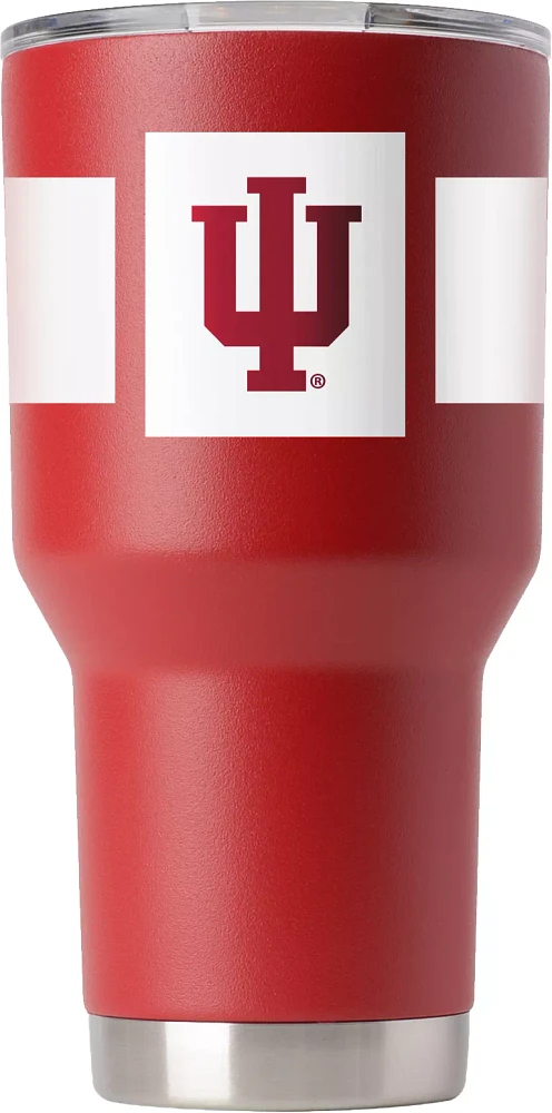 Gametime SideKicks Indiana Hoosiers 30 oz. Striped Tumbler